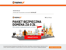 Tablet Screenshot of domatorsko.pl